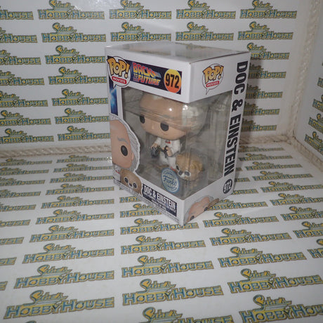 Funko 49685 - Back to the Future - Doc with Einstein US Exclusive Pop! Vinyl
