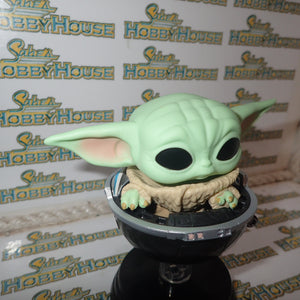 Funko FUN76551 - Star Wars: Mandalorian Grogu in Hovering Pram Pop! Vinyl