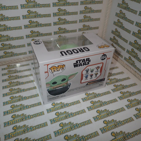 Funko FUN76551 - Star Wars: Mandalorian Grogu in Hovering Pram Pop! Vinyl
