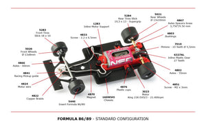 NSR HL05 - 1:32 SCALE FORMULA 86/89 - ROTHMANS AS #2 LIVERY
