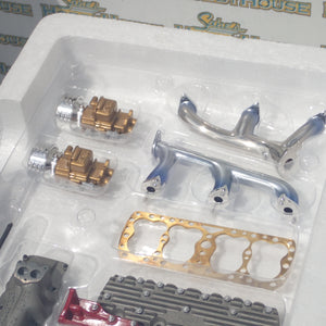 GMP G0602905 - 1:6 Scale Ford 24 Stud Flathead Edelbrock Show Engine in Acrylic Case