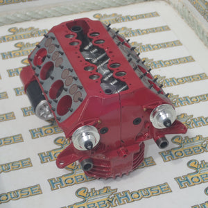 GMP G0602905 - 1:6 Scale Ford 24 Stud Flathead Edelbrock Show Engine in Acrylic Case