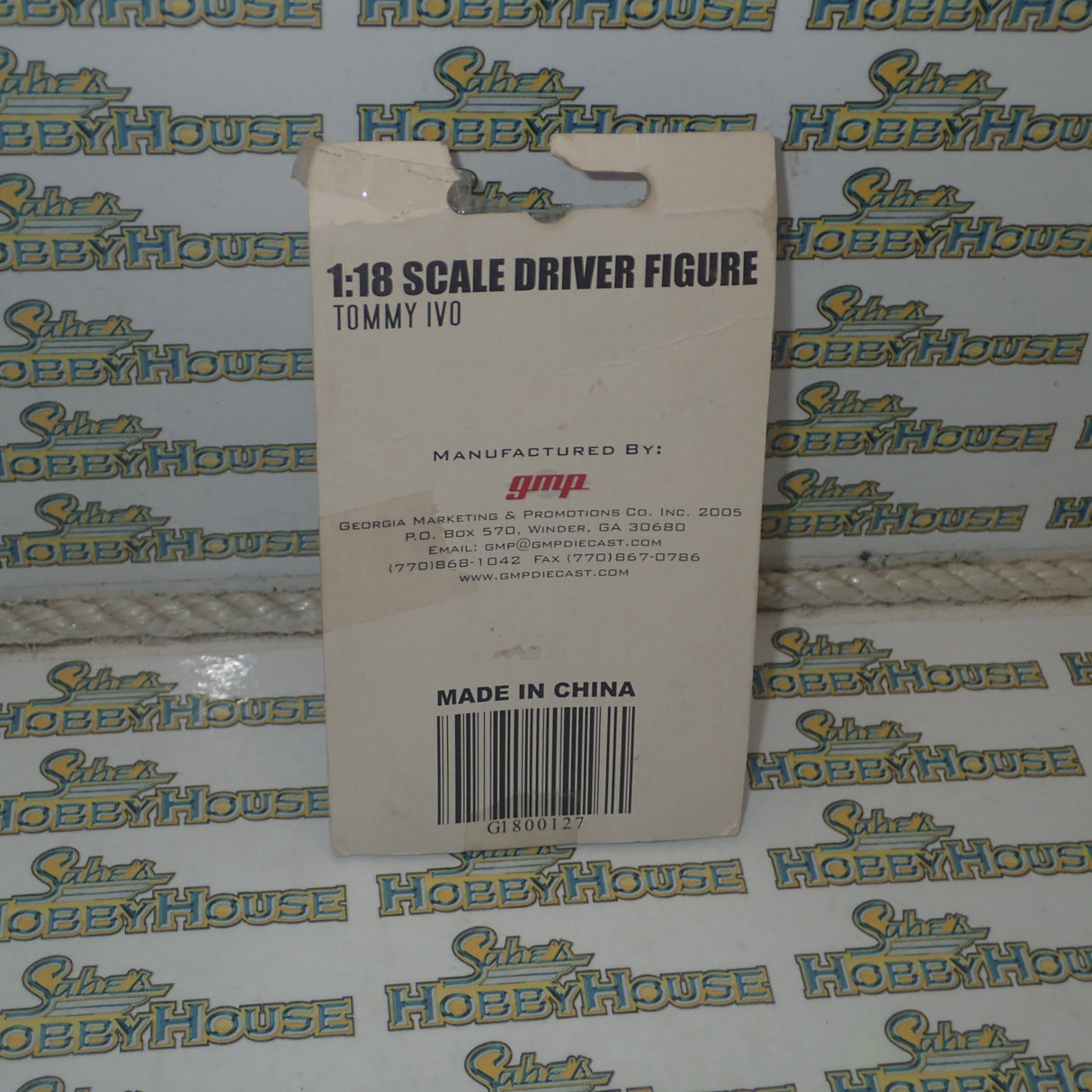 GMP G1800127 - 1/18 Scale Tommy Ivo Figurine