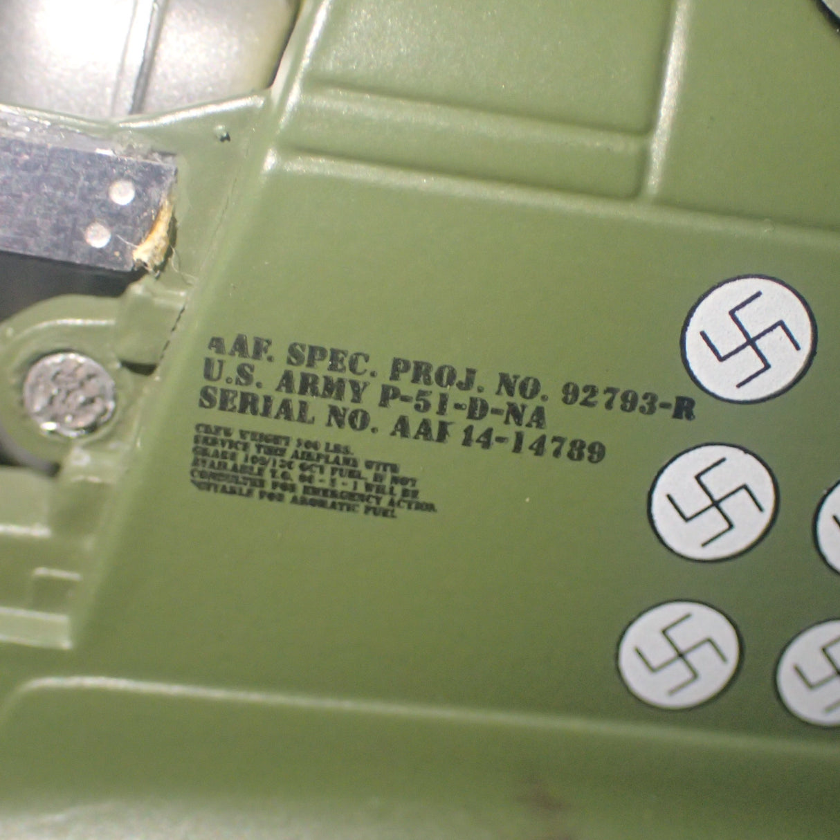 GMP G3502006 - 1/35 Scale P-51D Mustang 44-14789 Missouri Armada Die-Cast Plane