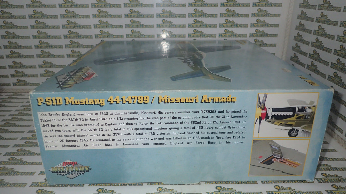 GMP G3502006 - 1/35 Scale P-51D Mustang 44-14789 Missouri Armada Die-Cast Plane