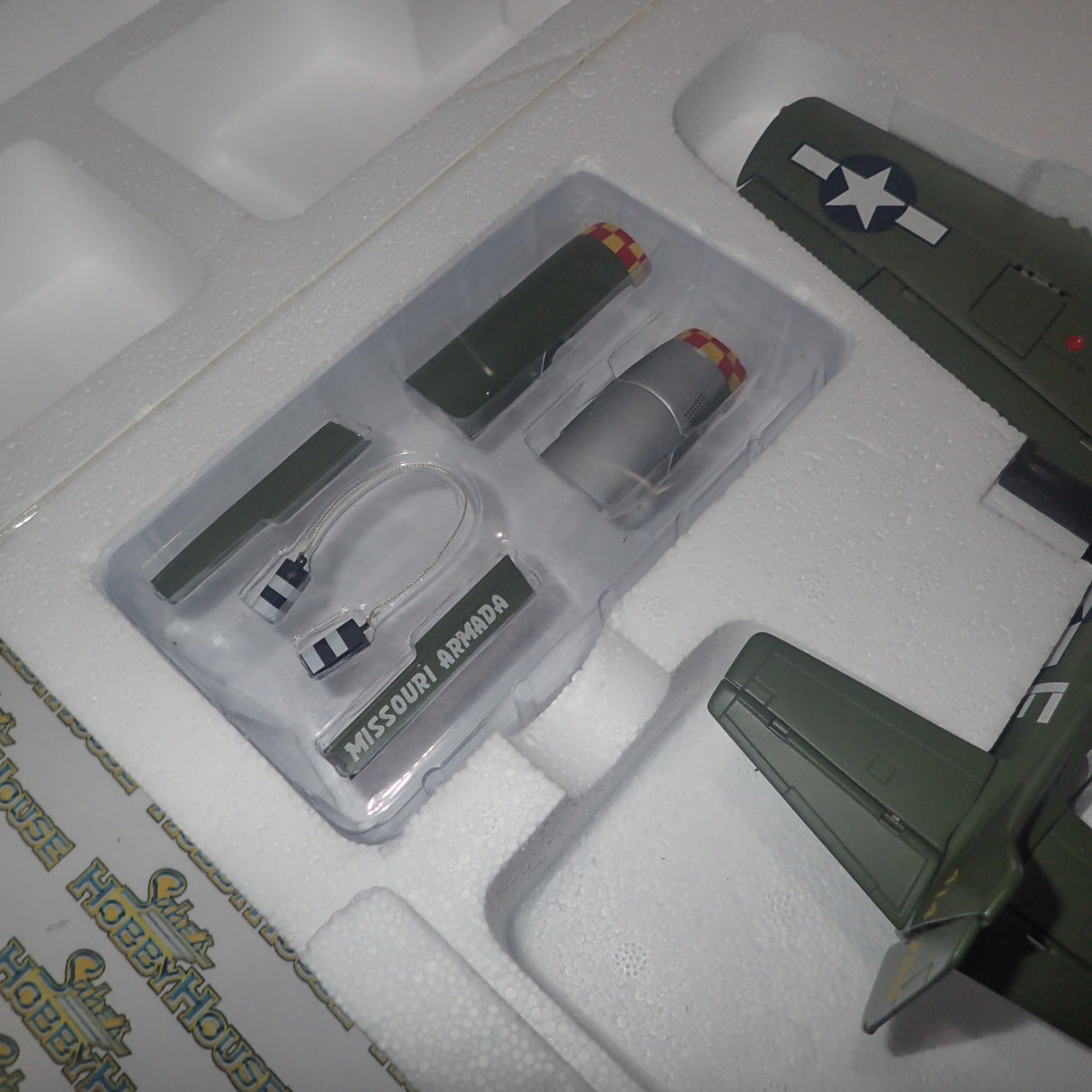 GMP G3502006 - 1/35 Scale P-51D Mustang 44-14789 Missouri Armada Die-Cast Plane