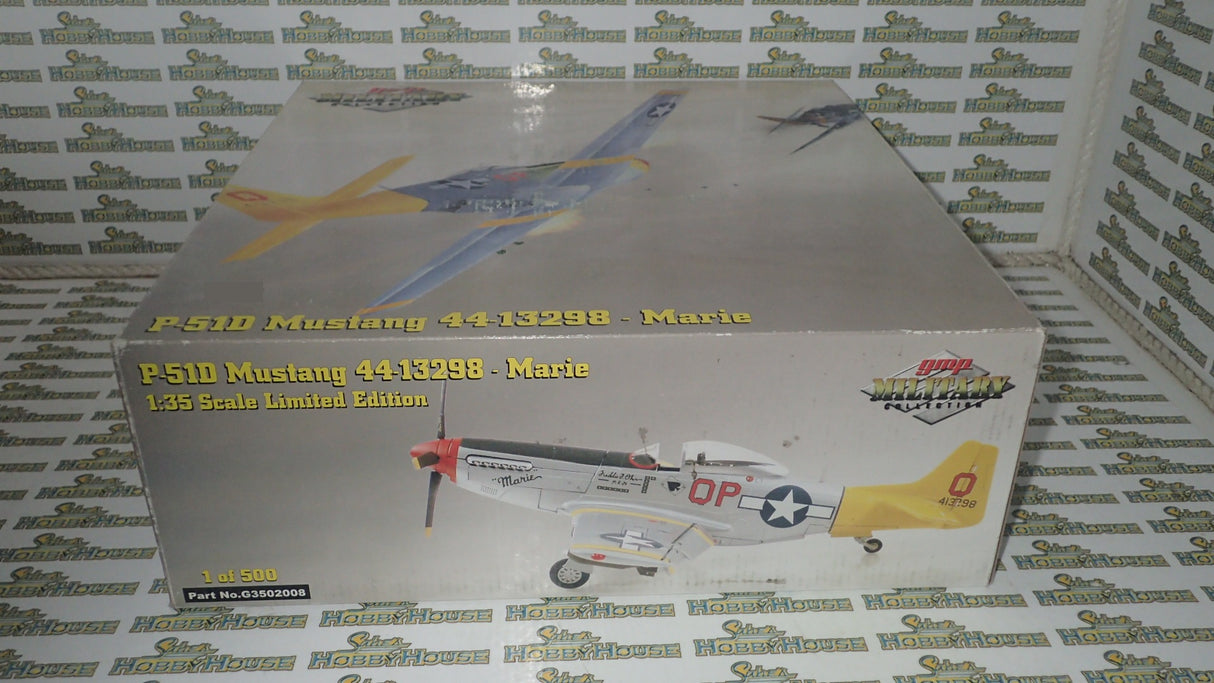 GMP G3502008 - 1/35 ScaleP-51D Mustang 44-13298 - Marie Die-Cast Plane