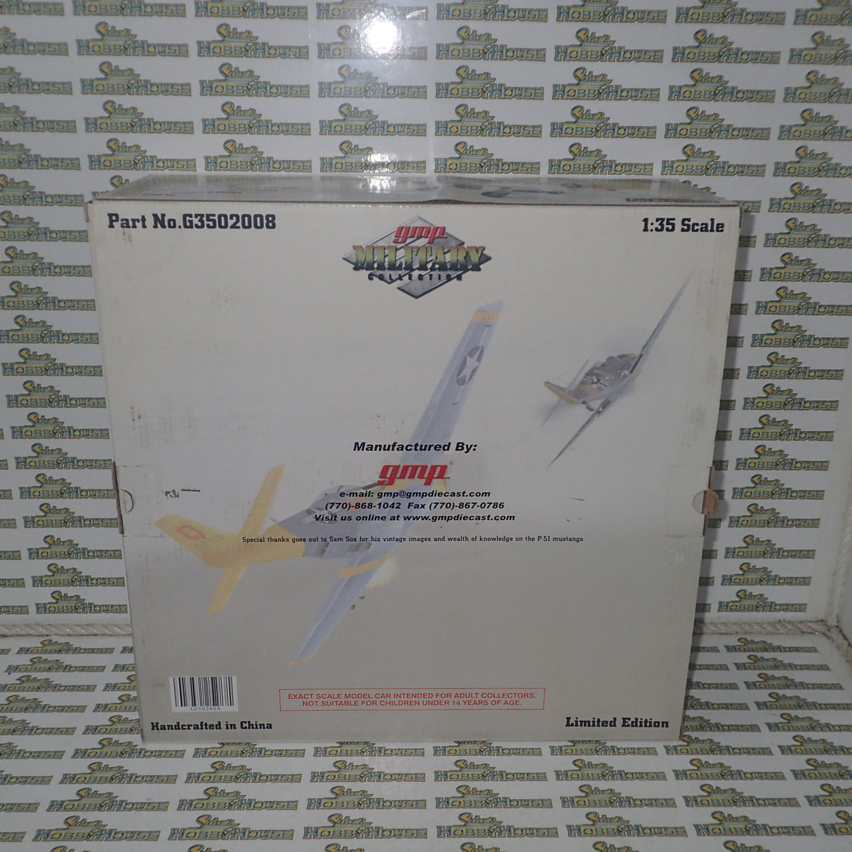 GMP G3502008 - 1/35 ScaleP-51D Mustang 44-13298 - Marie Die-Cast Plane