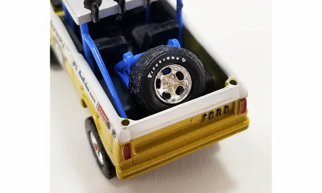 ACME GL-51487 - 1/64 Scale 1970 FORD BAJA BRONCO - BIG OLY TRIBUTE EDITION - ACME EXCLUSIVE Diecast Scale Model Replica