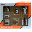 GMP 14313 – 1/43 Scale – Gulf Oil Shop Tool Set 1 - Diecast Replica