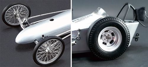 GMP 18854 - 1/18 Scale Vintage Dragster Wheel & Tire Set
