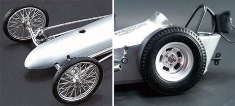 GMP 18854 - 1/18 Scale Vintage Dragster Wheel & Tire Set