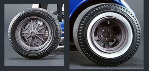 GMP 18864 - 1/18 Scale Southern Speed & Marine Altered Drag Wheel & Tyre Set - Magnesium Finish