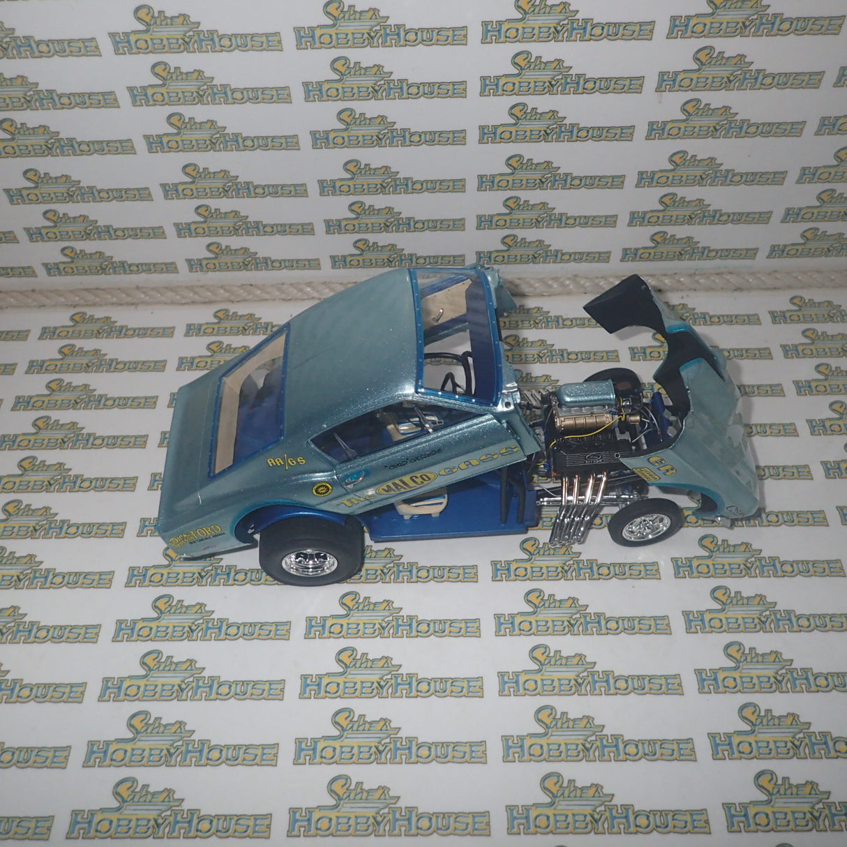 GMP 18879 - 1/18 Scale 1967 Malco Mustang Gasser with air plow Diecast Scale Model Replica