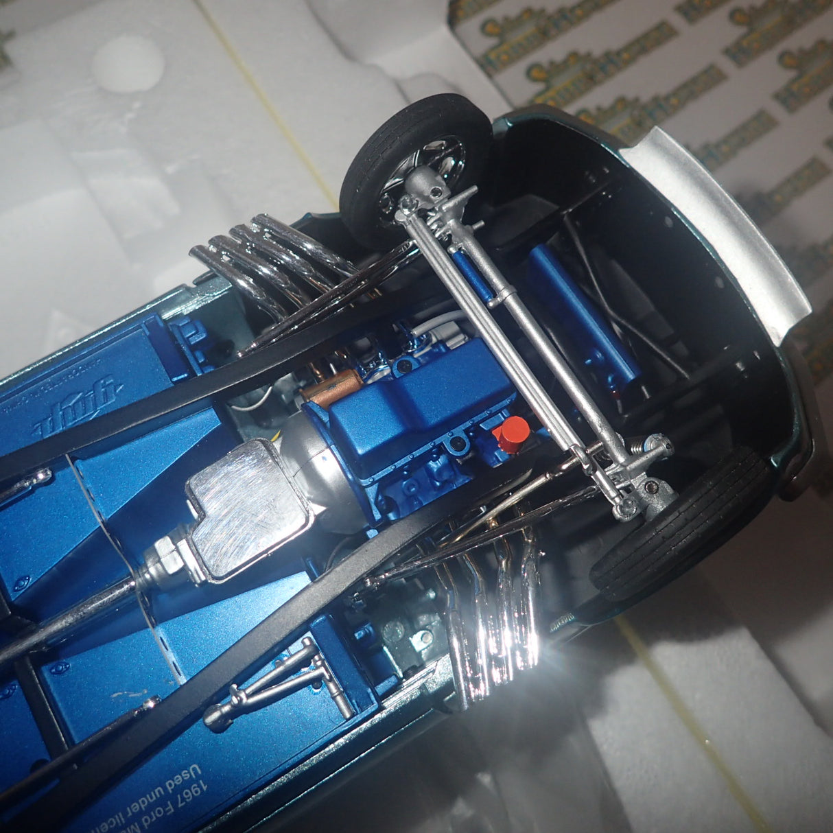 GMP 18879 - 1/18 Scale 1967 Malco Mustang Gasser with air plow Diecast Scale Model Replica