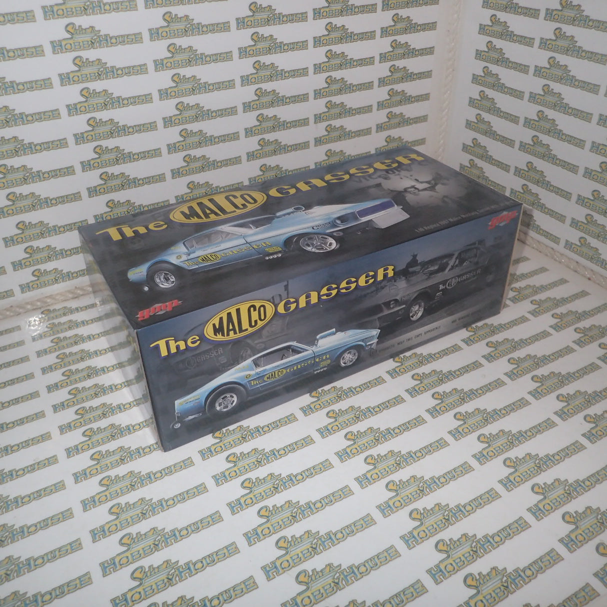 GMP 18879 - 1/18 Scale 1967 Malco Mustang Gasser with air plow Diecast Scale Model Replica