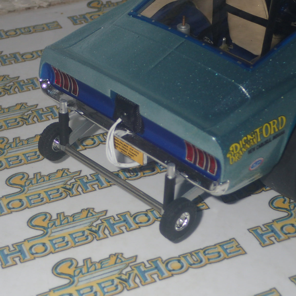 GMP 18879 - 1/18 Scale 1967 Malco Mustang Gasser with air plow Diecast Scale Model Replica