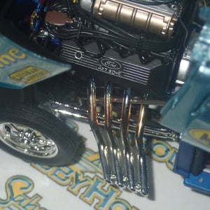 GMP 18879 - 1/18 Scale 1967 Malco Mustang Gasser with air plow Diecast Scale Model Replica