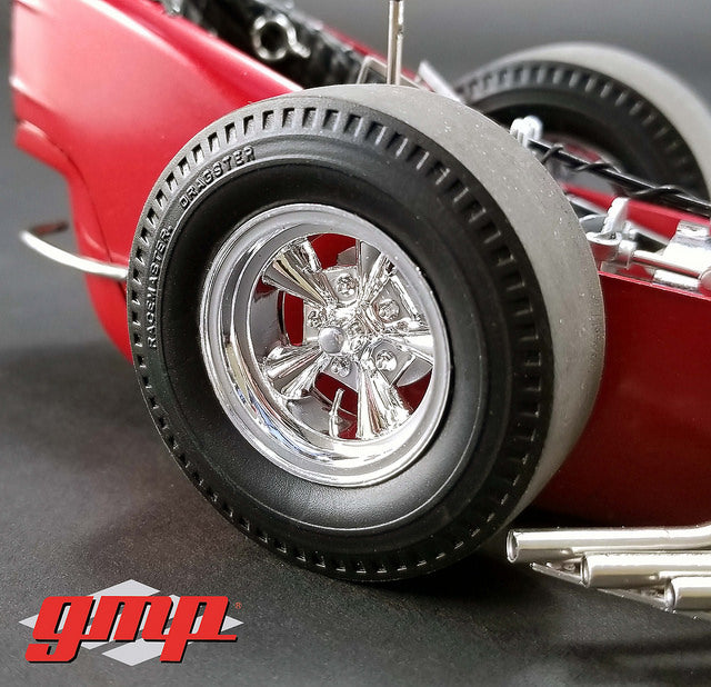 GMP 18892 – 1/18 Scale Vintage Dragster Wheel and Tire Set