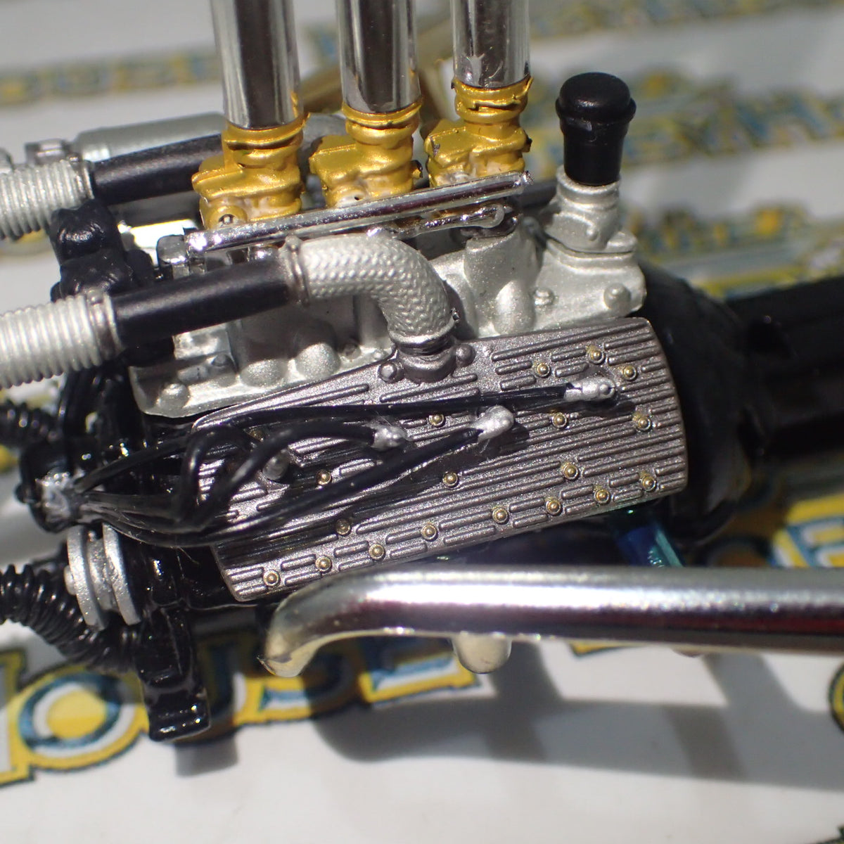 GMP - 1/18 Scale - GMP-18927 HOT ROD FLATHEAD ENGINE Scale Model Replica
