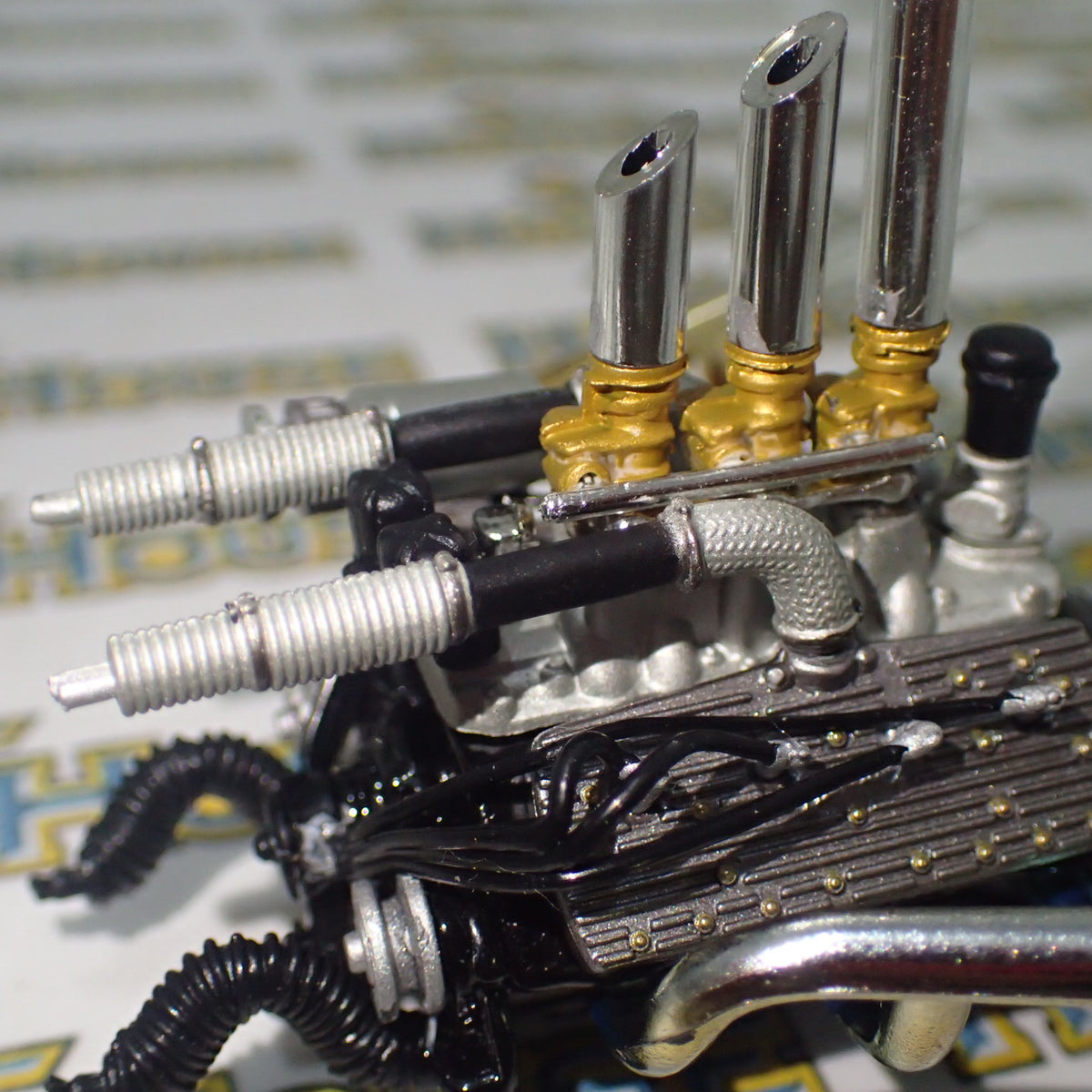 GMP - 1/18 Scale - GMP-18927 HOT ROD FLATHEAD ENGINE Scale Model Replica