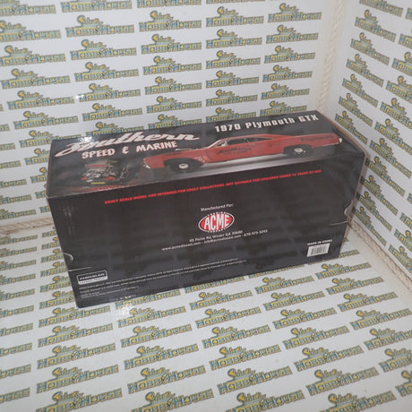 GMP-18952-B 1970 PLYMOUTH GTX DRAG CAR - SOUTHERN SPEED & MARINE - ACME EXCLUSIVE Diecast Scale Model Replica