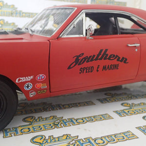 GMP-18952-B 1970 PLYMOUTH GTX DRAG CAR - SOUTHERN SPEED & MARINE - ACME EXCLUSIVE Diecast Scale Model Replica