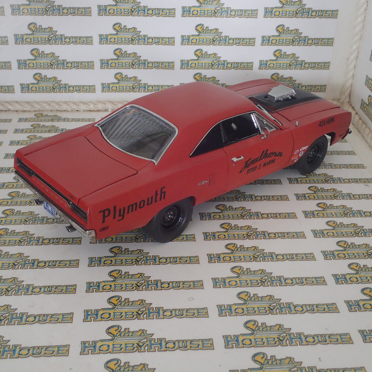 GMP-18952-B 1970 PLYMOUTH GTX DRAG CAR - SOUTHERN SPEED & MARINE - ACME EXCLUSIVE Diecast Scale Model Replica