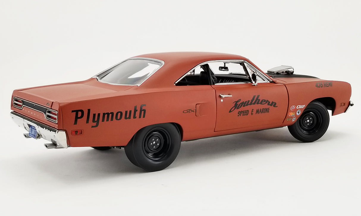 GMP-18952-B 1970 PLYMOUTH GTX DRAG CAR - SOUTHERN SPEED & MARINE - ACME EXCLUSIVE Diecast Scale Model Replica