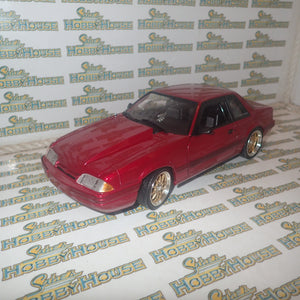 GMP 18955 1/18 Scale - 1990 FORD MUSTANG LX STREET FIGHTER Metallic Red