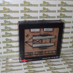 GMP 14302 – 1/43 Scale – GMP TANDEM CAR TRAILER WITH TIRE RACK - CHEVROLET - Diecast Model Replica