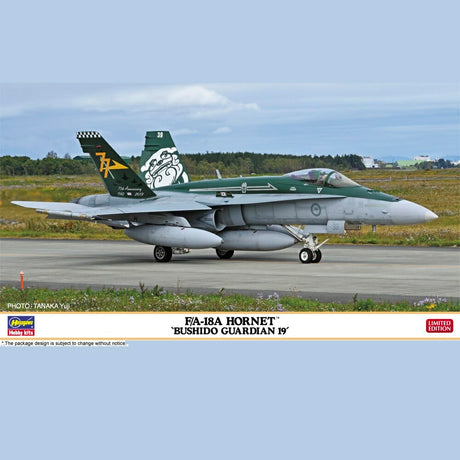 Hasegawa - H02328 1/72 Scale F/A-18A HORNET "BUSHIDO GUARDIAN 19" Plastic Model Kit