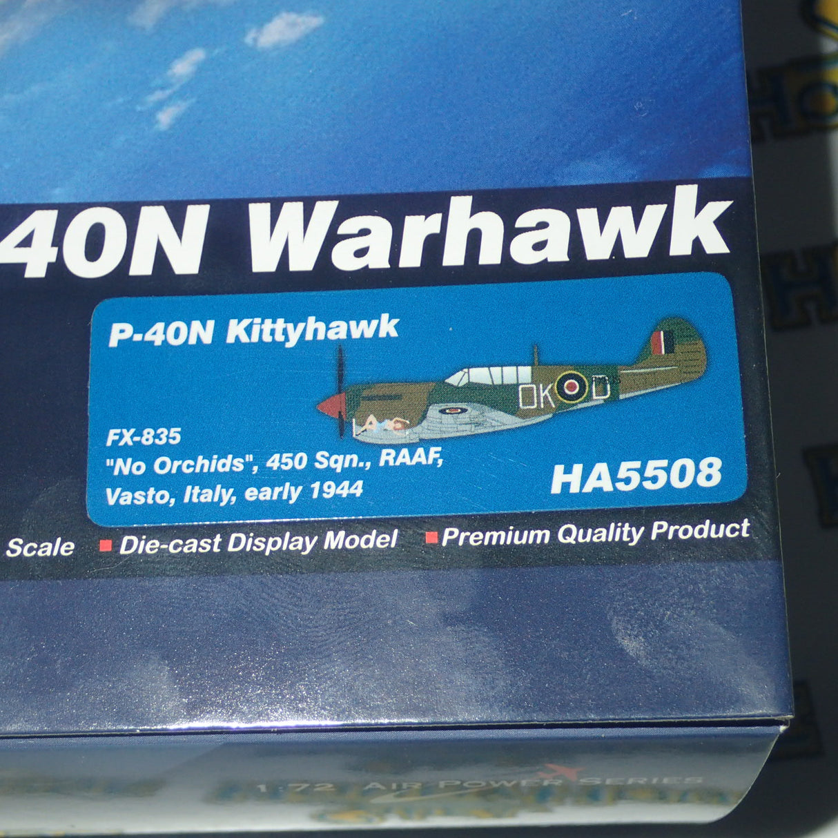 Hobby Master HA5508 -1:72 Curtiss Kittyhawk Mk IV RAAF No.450 Sqn