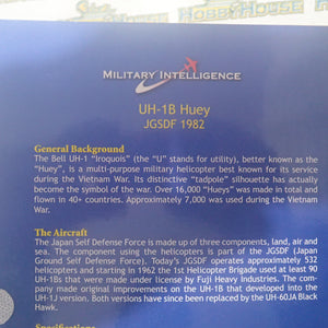 Hobby Master HH1002 -1:72 UH-1B Huey Ground Self-Defense Force Jgsdf 1st Helicopter Bgd, Japan1982