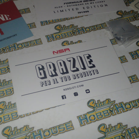 NSR HL05 - 1:32 SCALE FORMULA 86/89 - ROTHMANS AS #2 LIVERY