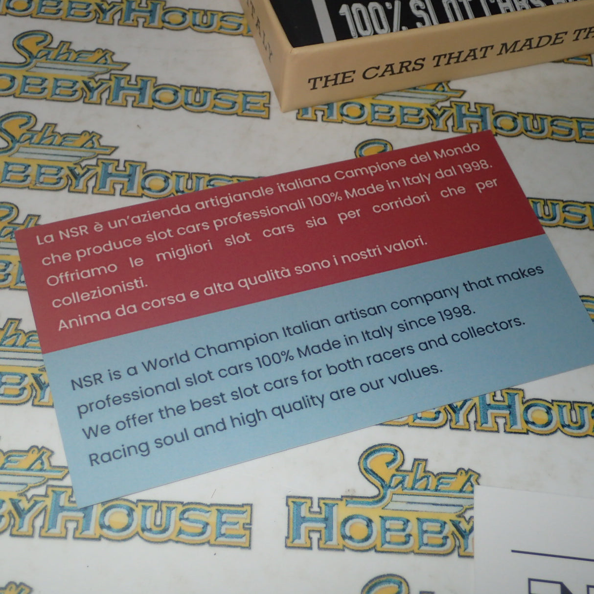 NSR HL05 - 1:32 SCALE FORMULA 86/89 - ROTHMANS AS #2 LIVERY