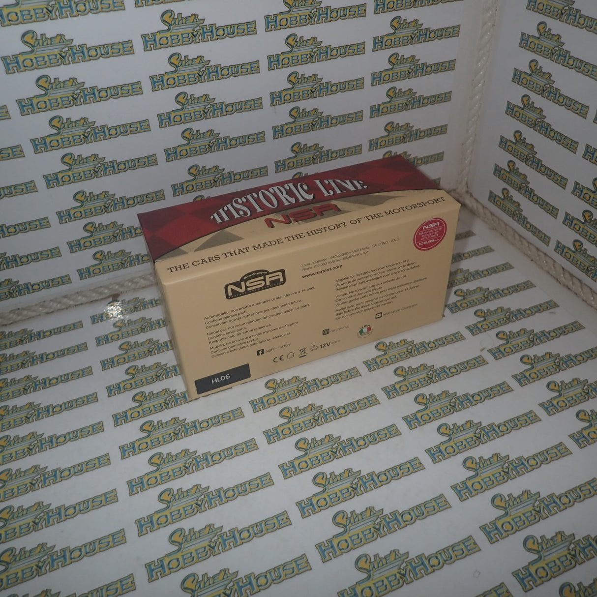 NSR NHL06 - 1:32 SCALE FORMULA 86/89 - BENETTON CAMEL SCH #19 LIVERY