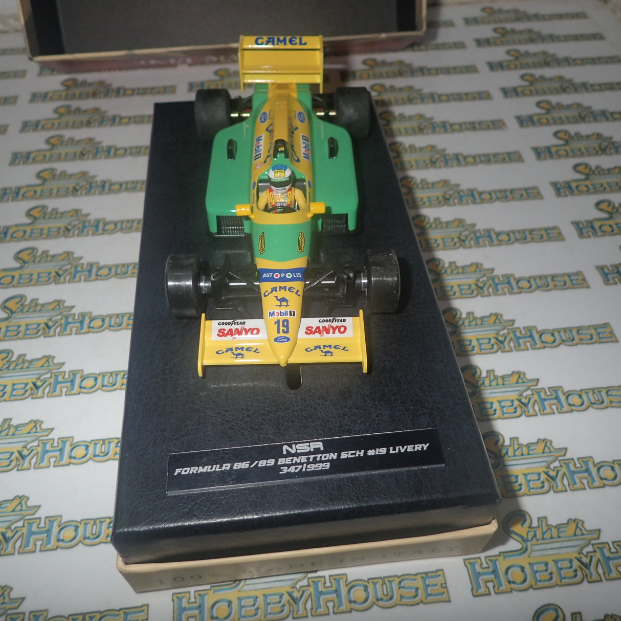 NSR NHL06 - 1:32 SCALE FORMULA 86/89 - BENETTON CAMEL SCH #19 LIVERY