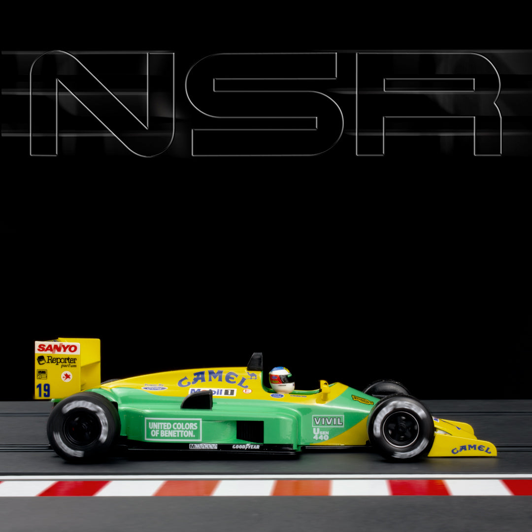 NSR NHL06 - 1:32 SCALE FORMULA 86/89 - BENETTON CAMEL SCH #19 LIVERY