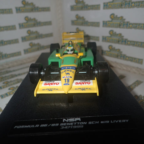 NSR NHL06 - 1:32 SCALE FORMULA 86/89 - BENETTON CAMEL SCH #19 LIVERY