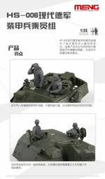 Meng Models - 1/35 Scale Modern German Tank Crew Plastic Model Kit