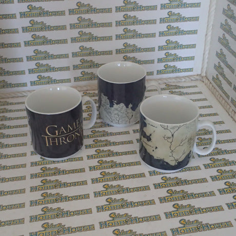 IKON Collectibles IKO0678 - Game of Thrones - Westeros Stacked Mug Set (Set of 3 Mugs)