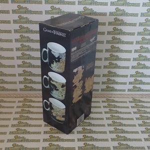 IKON Collectibles IKO0678 - Game of Thrones - Westeros Stacked Mug Set (Set of 3 Mugs)