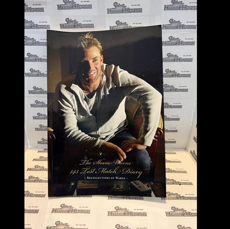 LEGENDS MEMORABILIA MEMO9 Shane K. Warne Recollections of Warne 145 Test Match Recollections 1992 - 2007 X Shop Display