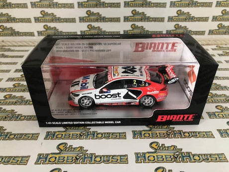 Biante B43H18K – 1/43 Scale – HOLDEN ZB COMMODORE #2 DRIVERS: SCOTT PYE/WARREN LUFF Diecast Scale Model Replica