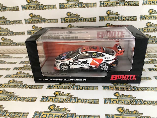 Biante B43H18J – 1/43 Scale – HOLDEN ZB COMMODORE #25 DRIVER: JAMES COURTNEY 2018 TOWNSVILLE 400 Diecast Scale Model Replica