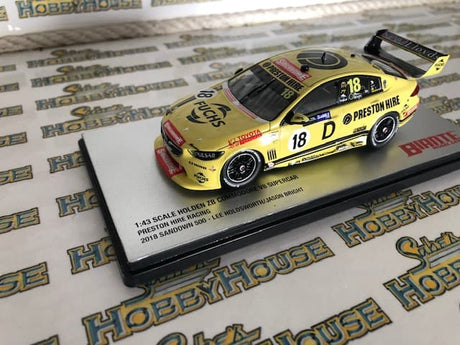 Biante – 1/43 Scale – HOLDEN ZB COMMODORE #18 DRIVERS: LEE HOLDSWORTH/JASON BRIGHT Diecast Scale Model Replica