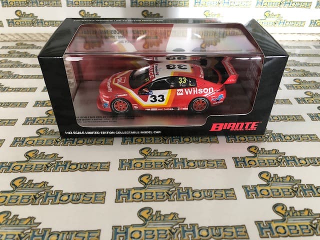Biante B43H18M – 1/43 Scale – HOLDEN ZB COMMODORE #33 DRIVERS: GARTH TANDER/CHRIS PITHER Diecast Scale Model Replica