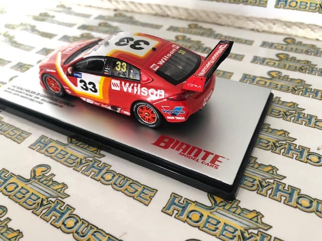 Biante B43H18M – 1/43 Scale – HOLDEN ZB COMMODORE #33 DRIVERS: GARTH TANDER/CHRIS PITHER Diecast Scale Model Replica