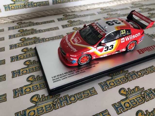 Biante B43H18M – 1/43 Scale – HOLDEN ZB COMMODORE #33 DRIVERS: GARTH TANDER/CHRIS PITHER Diecast Scale Model Replica